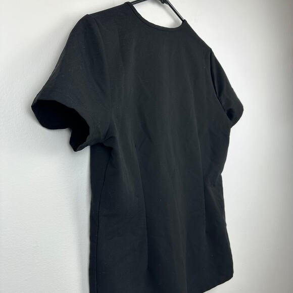 Figs Womens Technical Collection Short Sleeve Pullover V-Neck Black Scrub Top XS - Picture 6 of 10